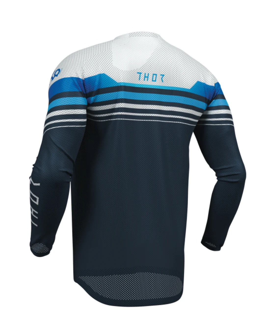 Мотокрос джърси THOR LAUNCHMODE VENTED RAPTOR MIDNIGHT BLUE/GRAY