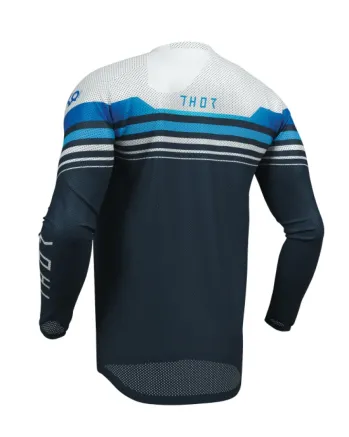 Мотокрос джърси THOR LAUNCHMODE VENTED RAPTOR MIDNIGHT BLUE/GRAY