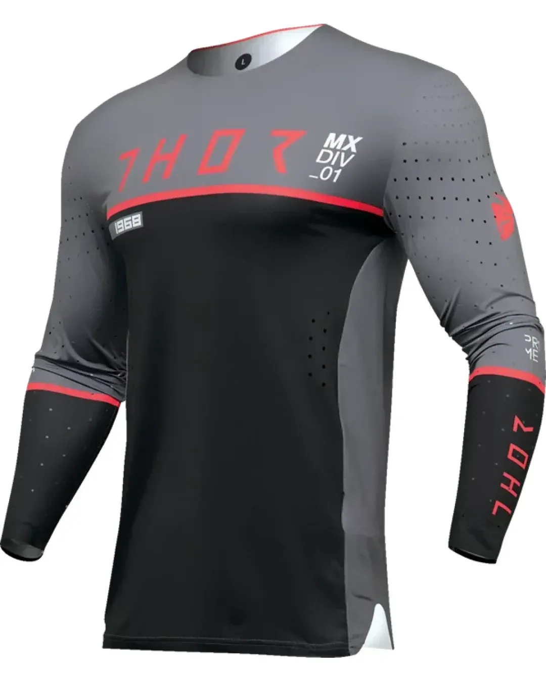 Мотокрос джърси THOR PRIME ACE BLACK/CHARCOAL