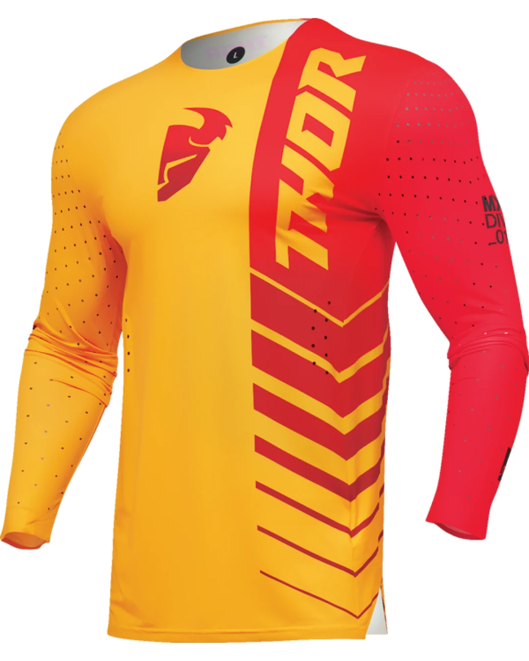 Мотокрос джърси THOR PRIME ANALOG YELLOW/RED