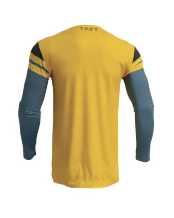 Мотокрос джърси THOR PRIME RIVAL TEAL/YELLOW
