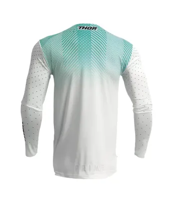 Мотокрос джърси THOR PRIME TECH WHITE/TEAL