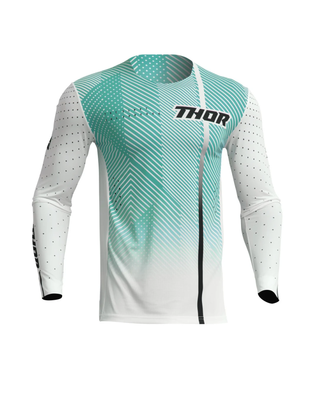 Мотокрос джърси THOR PRIME TECH WHITE/TEAL