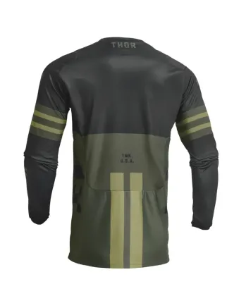 Мотокрос джърси THOR PULSE COMBAT ARMY/BLACK