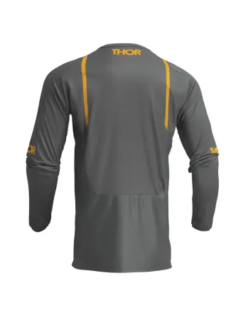 Мотокрос джърси THOR PULSE MONO DARK GRAY/YELLOW