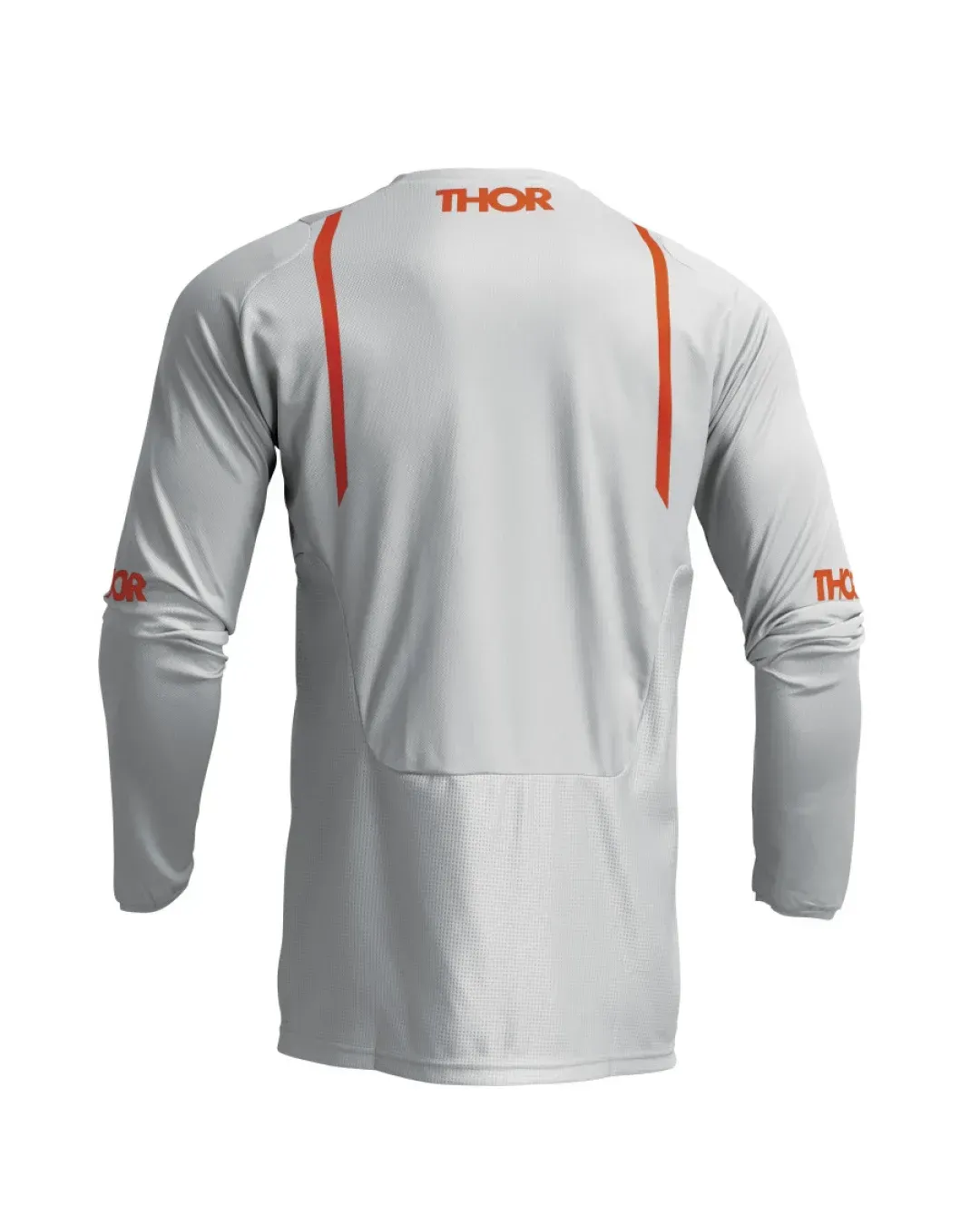 Мотокрос джърси THOR PULSE MONO LIGHT GRAY/ORANGE