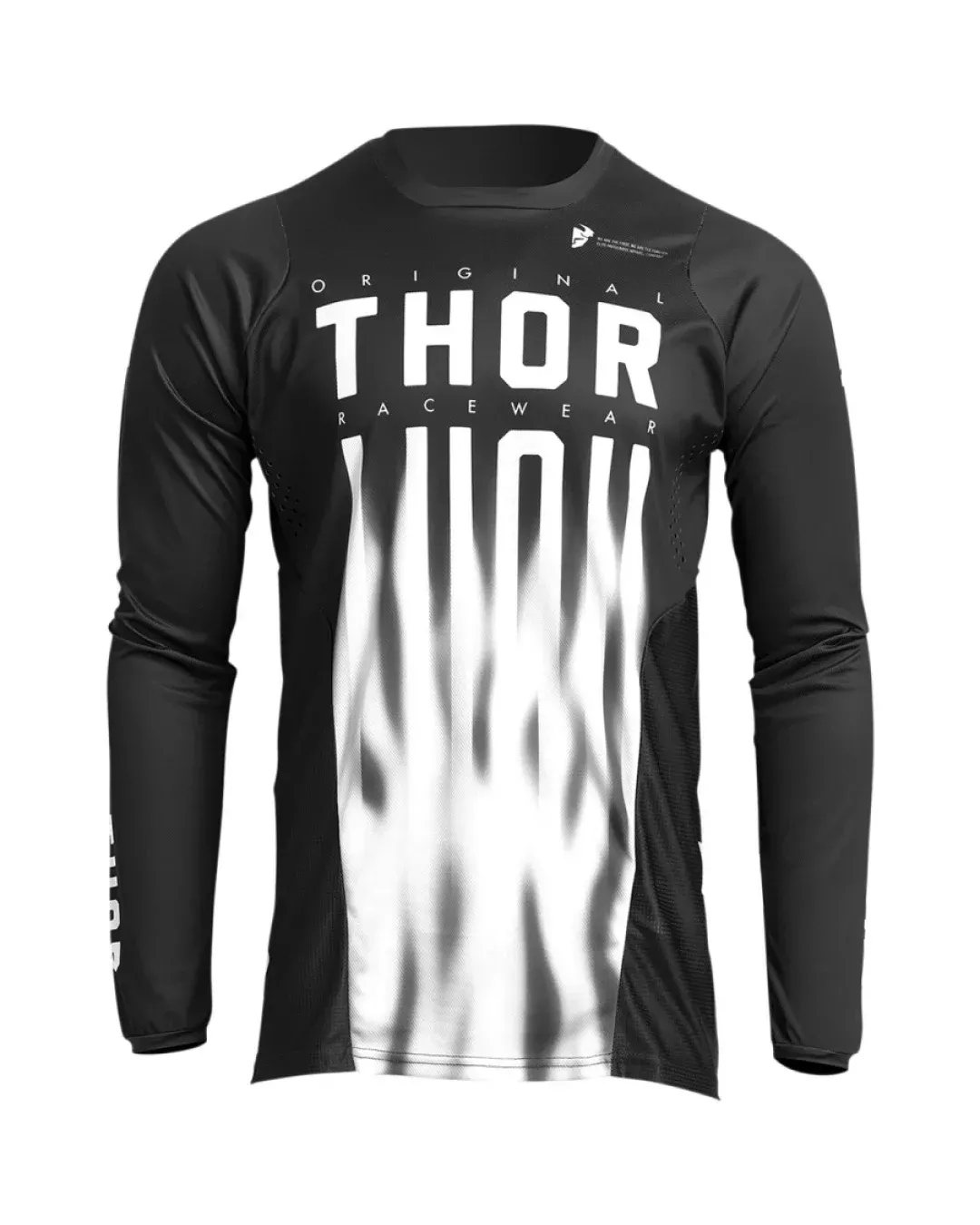Мотокрос джърси THOR PULSE VAPOR BLACK/WHITE