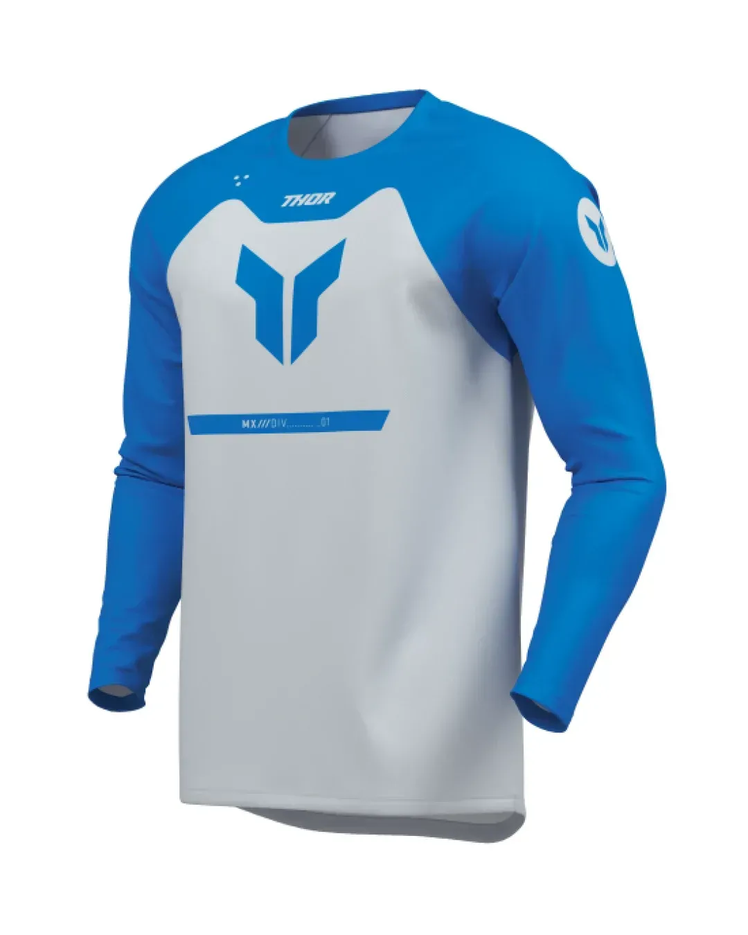 Мотокрос джърси THOR RIDEMODE MENACE BLUE