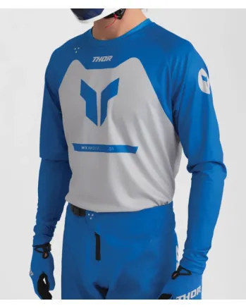 Мотокрос джърси THOR RIDEMODE MENACE BLUE