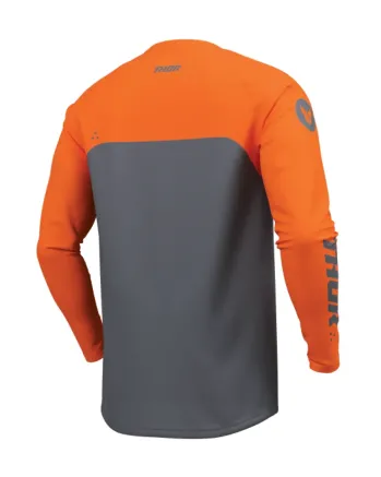 Мотокрос джърси THOR RIDEMODE MENACE ORANGE/CHAR