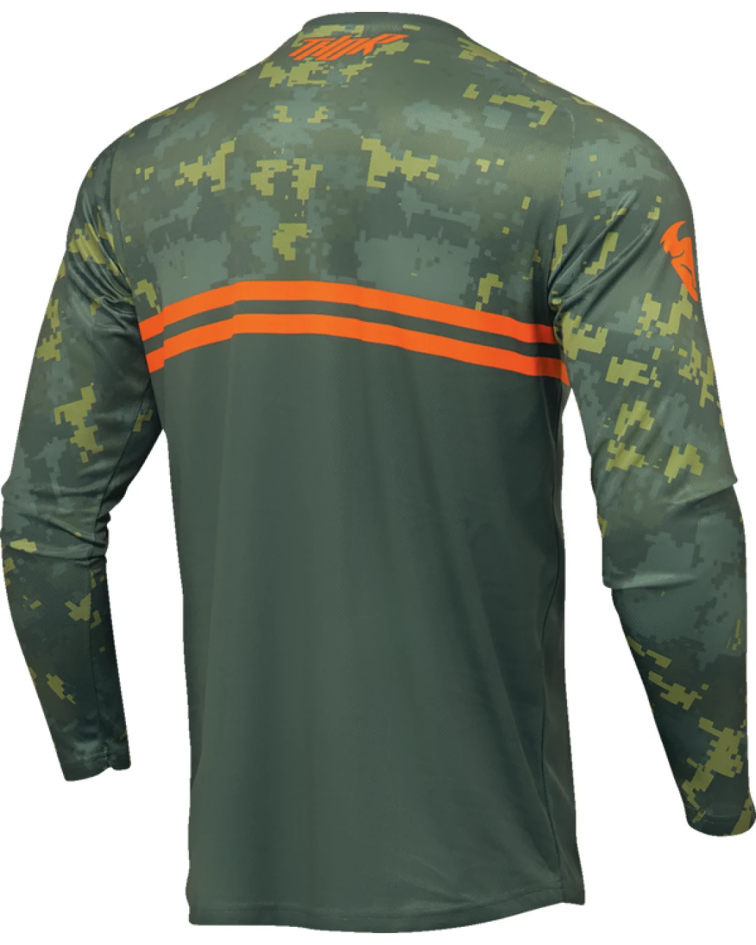 Мотокрос джърси THOR SECTOR DIGI GREEN/ORANGE