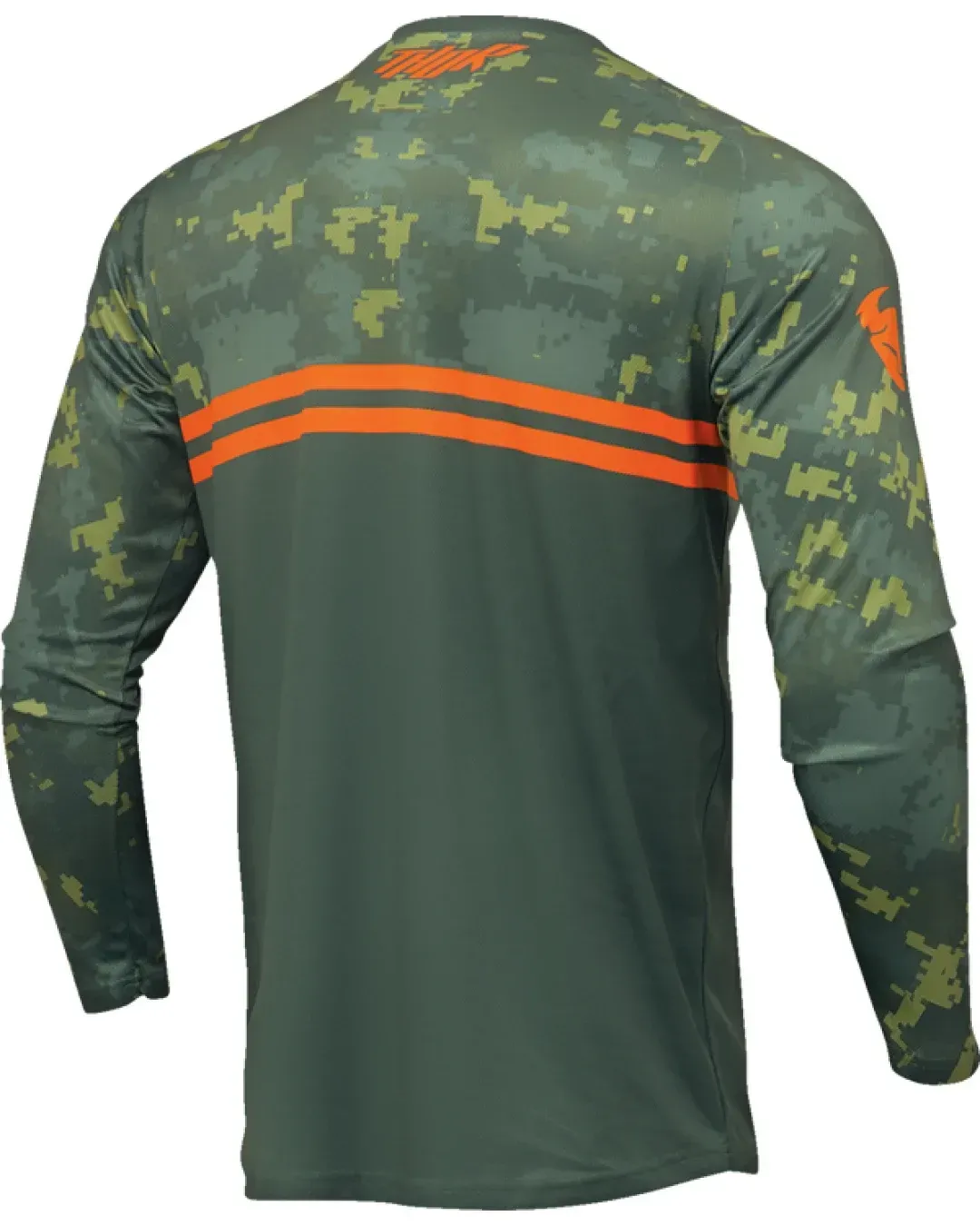 Мотокрос джърси THOR SECTOR DIGI GREEN/ORANGE