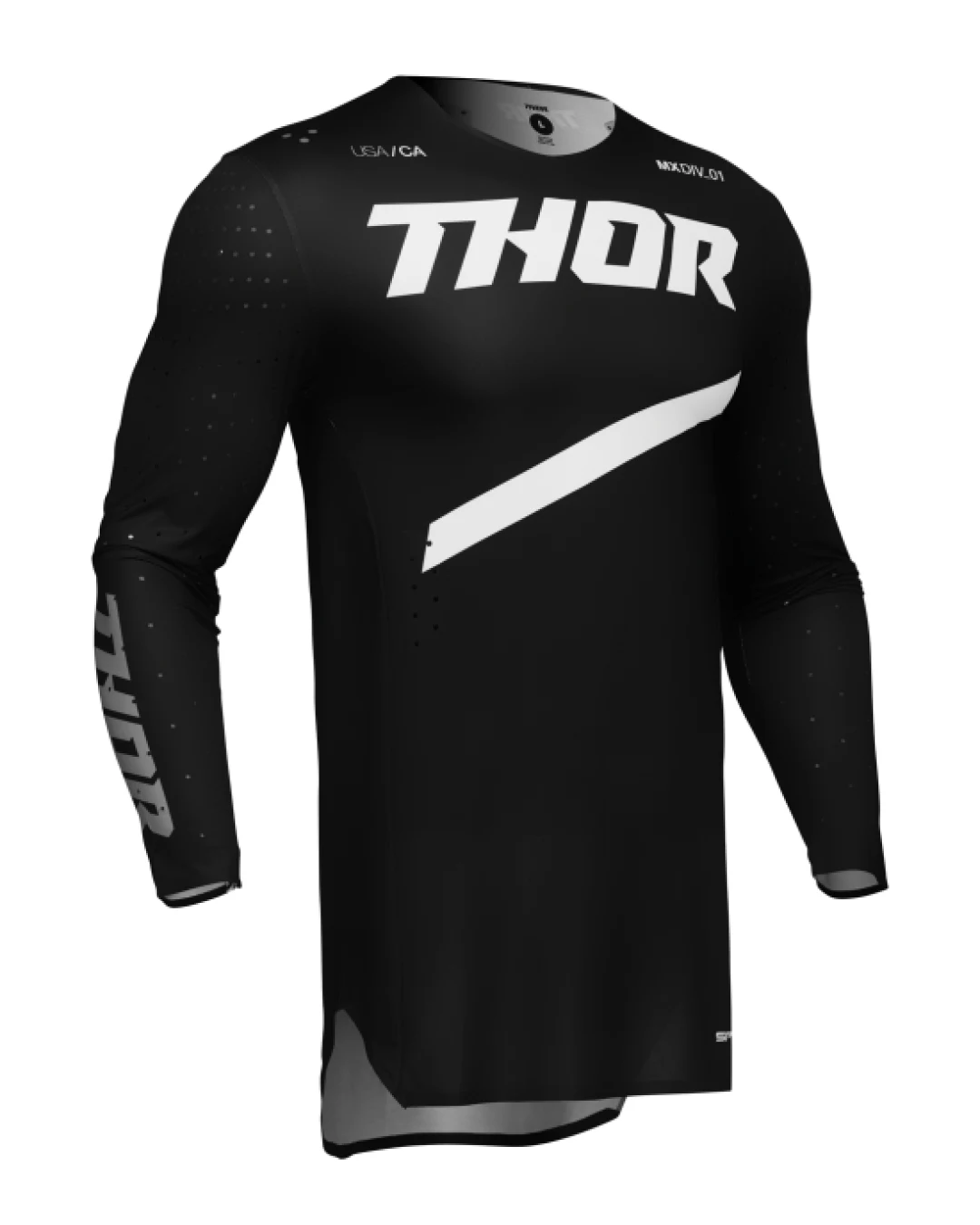 Мотокрос джърси THOR SPORTMODE BRAVE BLACK