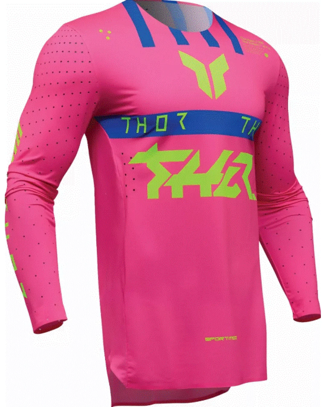 Мотокрос джърси THOR SPORTMODE FLITE LIMITED PINK/BLUE