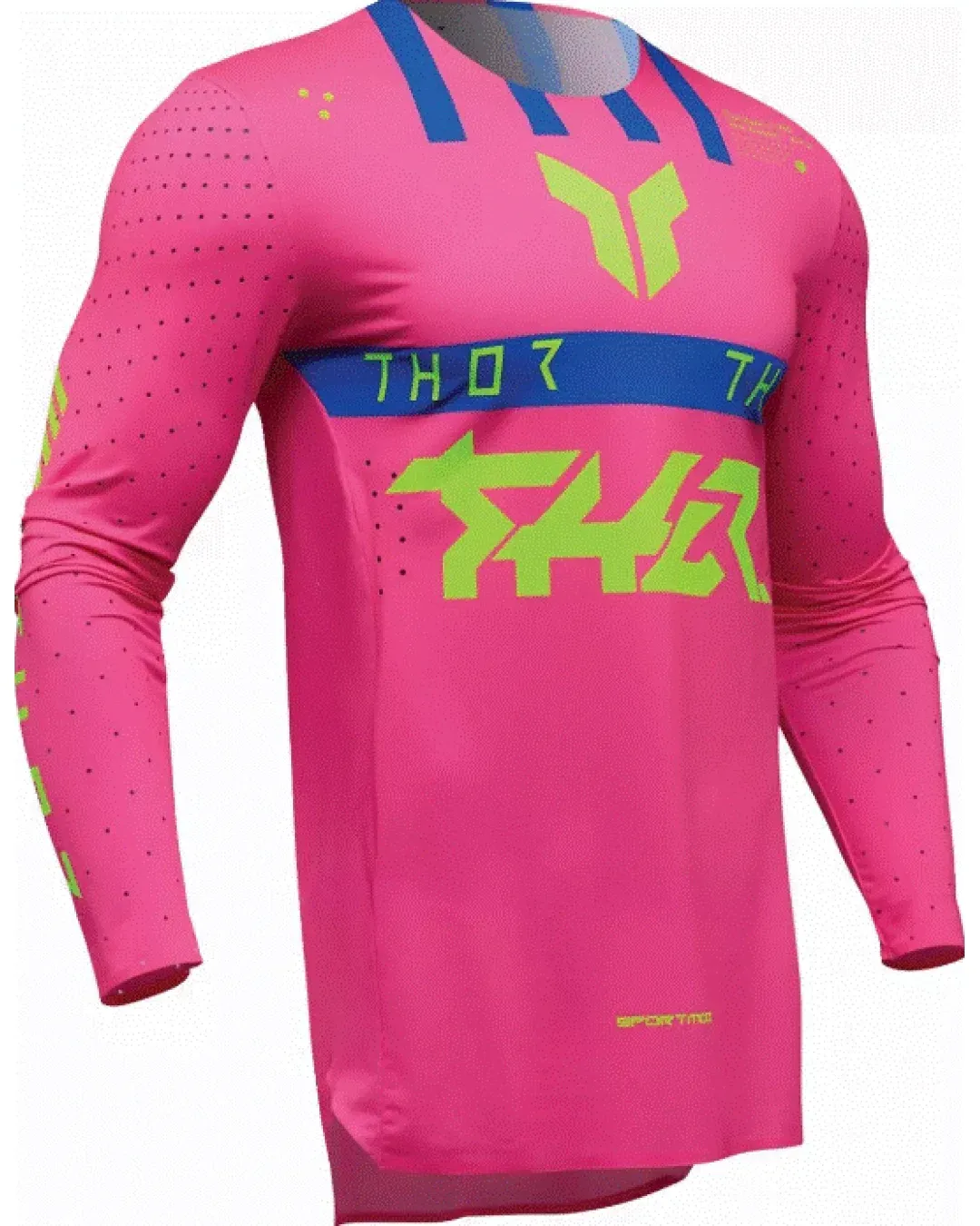 Мотокрос джърси THOR SPORTMODE FLITE LIMITED PINK/BLUE