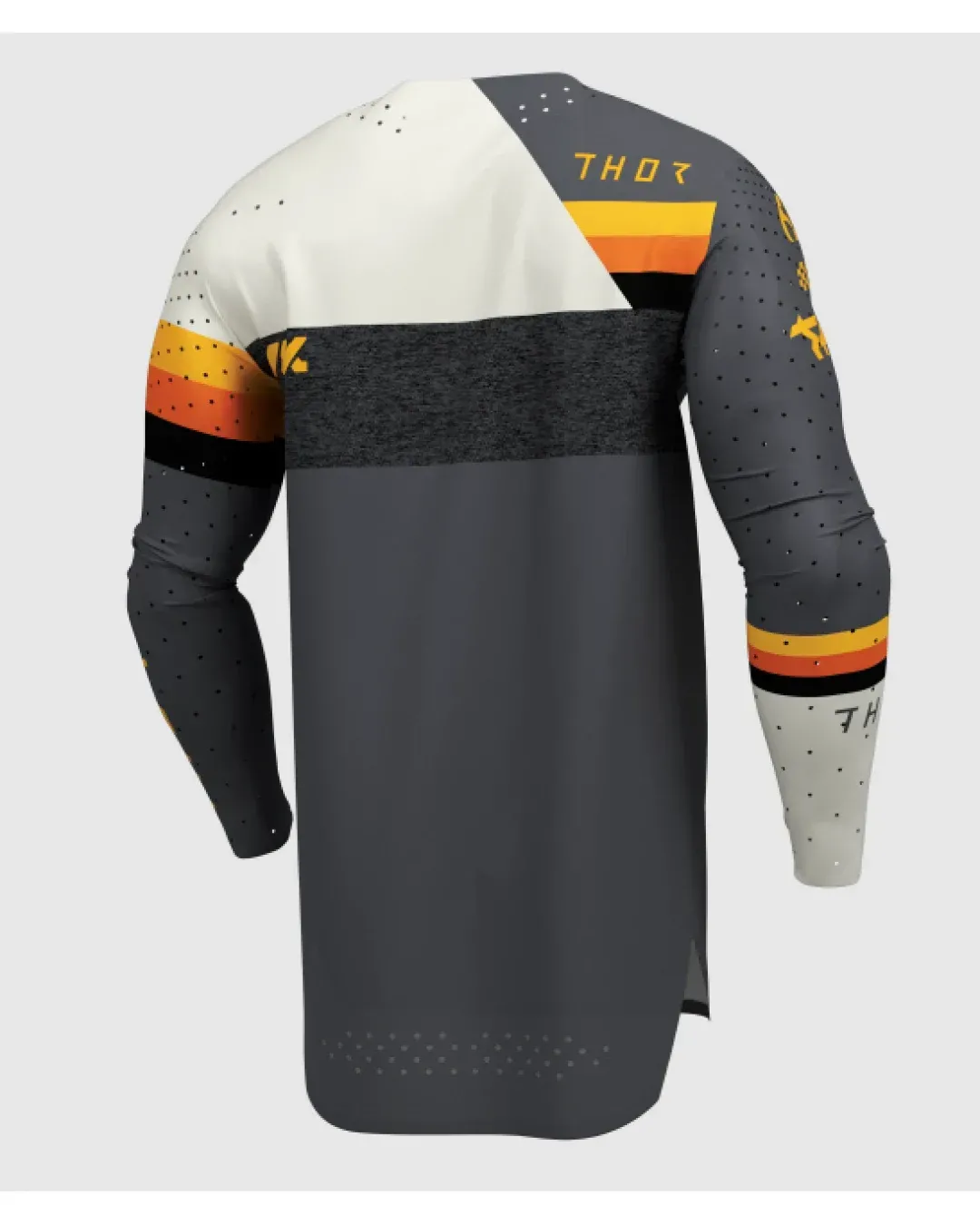Мотокрос джърси THOR SPORTMODE LEAGUE CHAR/WHT