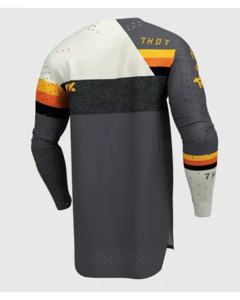 Мотокрос джърси THOR SPORTMODE LEAGUE CHAR/WHT