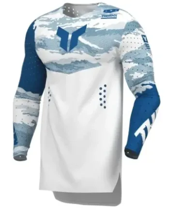 Мотокрос джърси THOR SPORTMODE RECON WH/BLUE