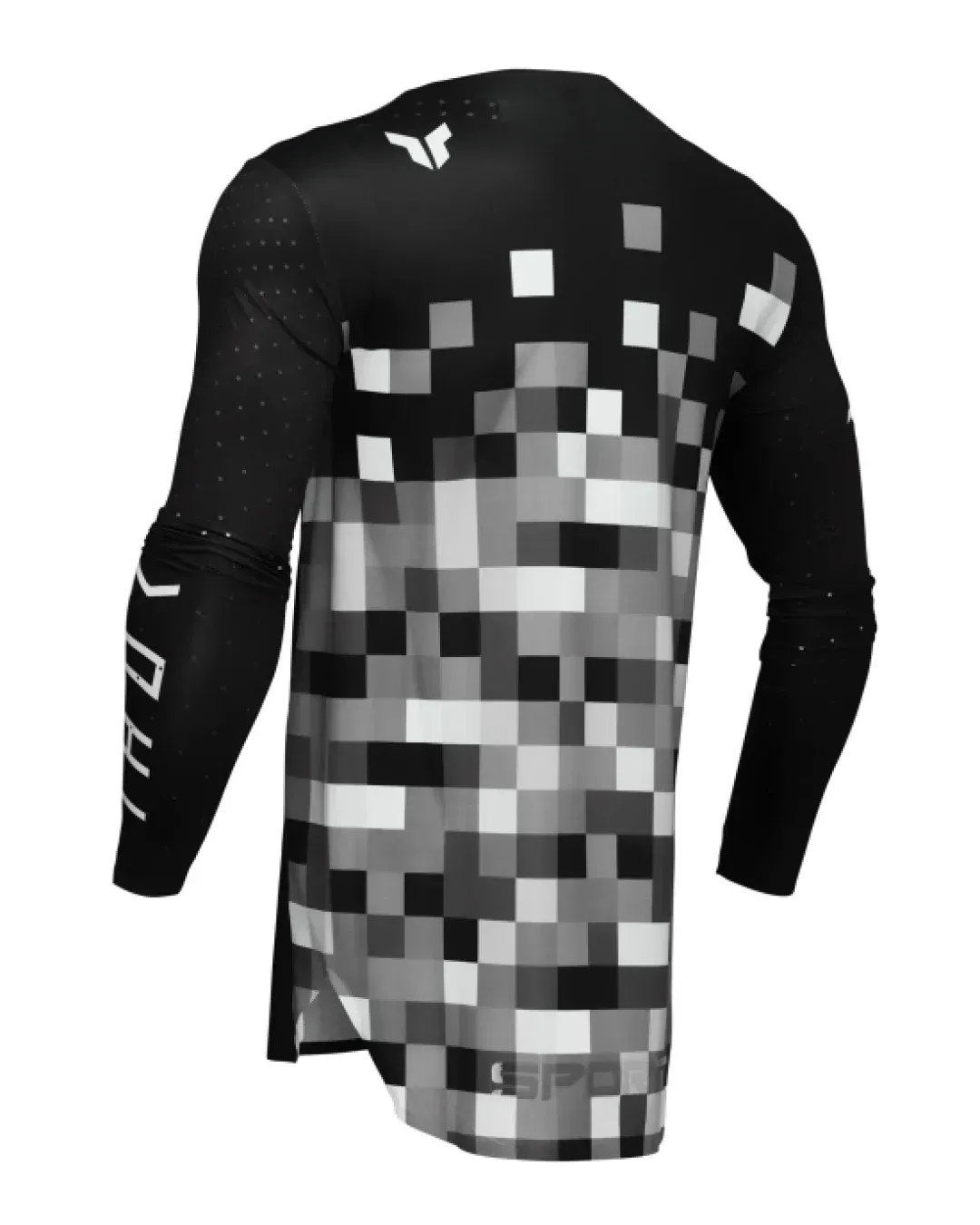 Мотокрос джърси THOR SPORTMODE RIOT BLACK/RED