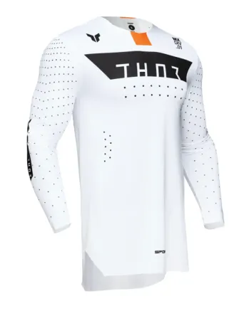 Мотокрос джърси THOR SPORTMODE ROUGE WHITE/ORANGE