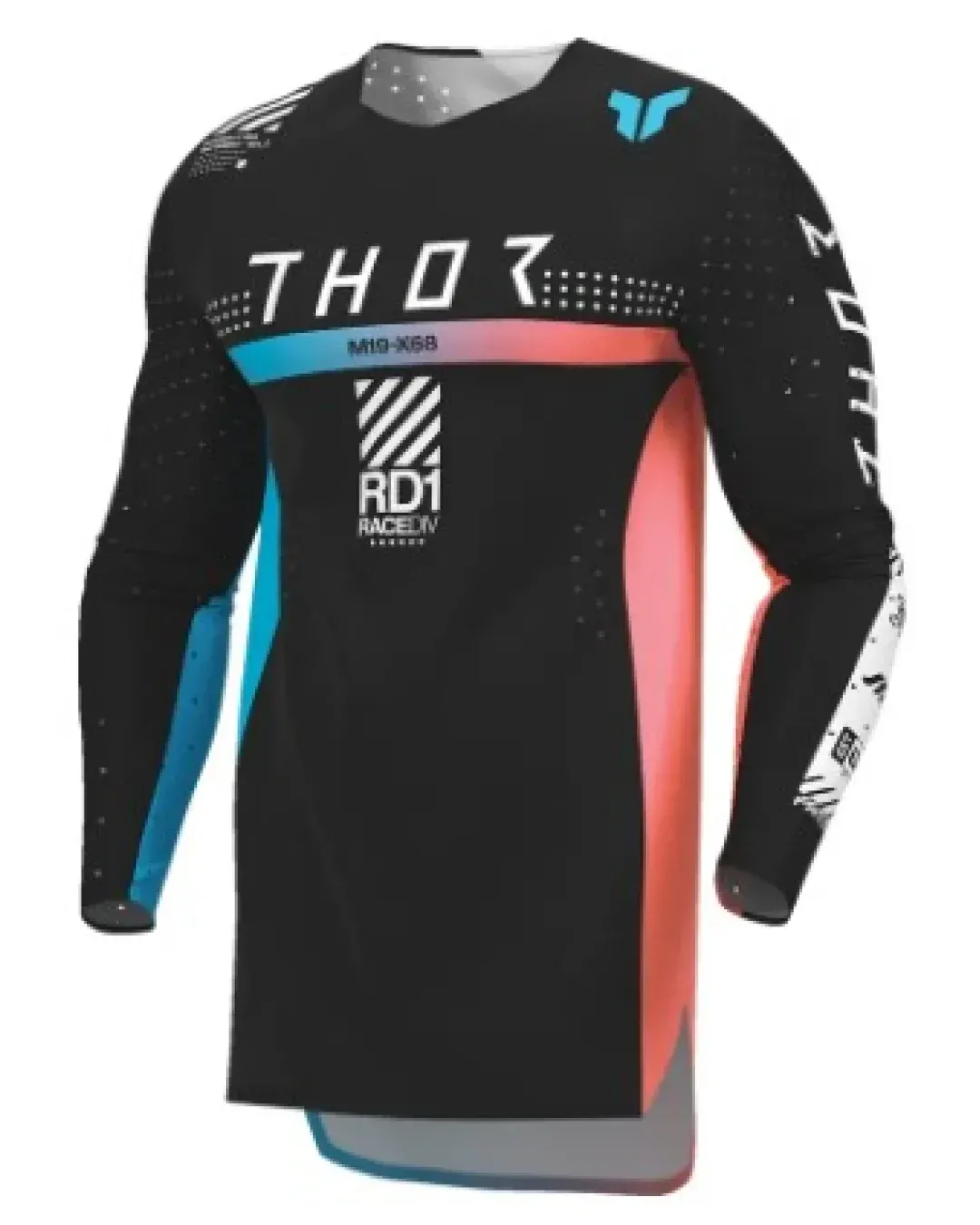 Мотокрос джърси THOR SPORTMODE SYNTH BLACK