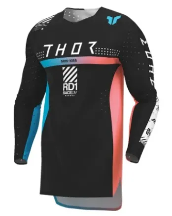 Мотокрос джърси THOR SPORTMODE SYNTH BLACK