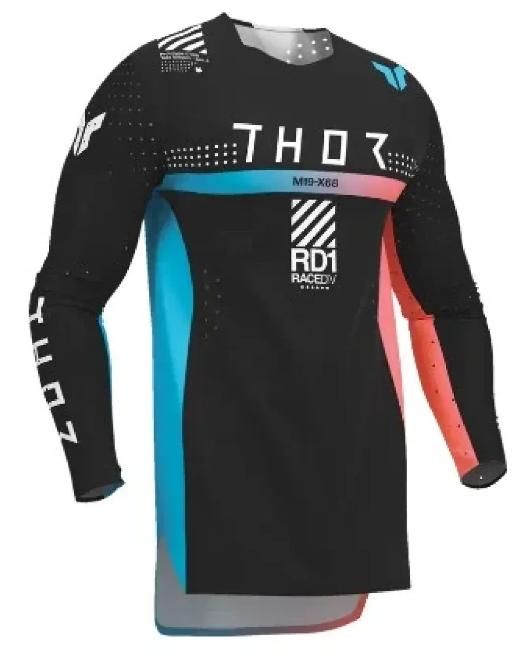 Мотокрос джърси THOR SPORTMODE SYNTH BLACK