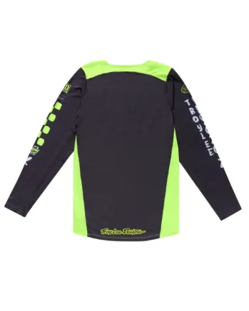 Mотокрос джърси TROY LEE DESIGNS GP Pro Air Standard Jersey - Glo Yellow/Black