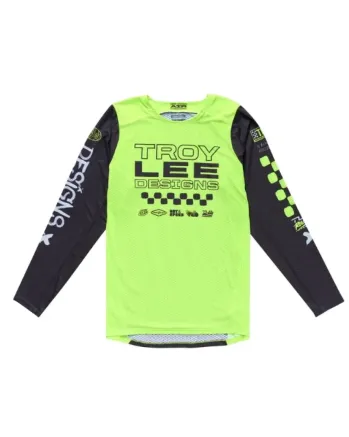 Mотокрос джърси TROY LEE DESIGNS GP Pro Air Standard Jersey - Glo Yellow/Black