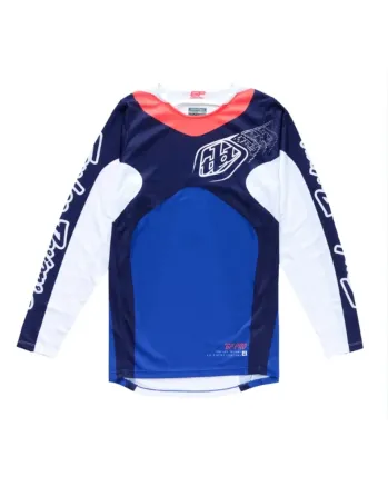 Мотокрос джърси TROY LEE DESIGNS GP Pro  Frames Jersey - Navy/White
