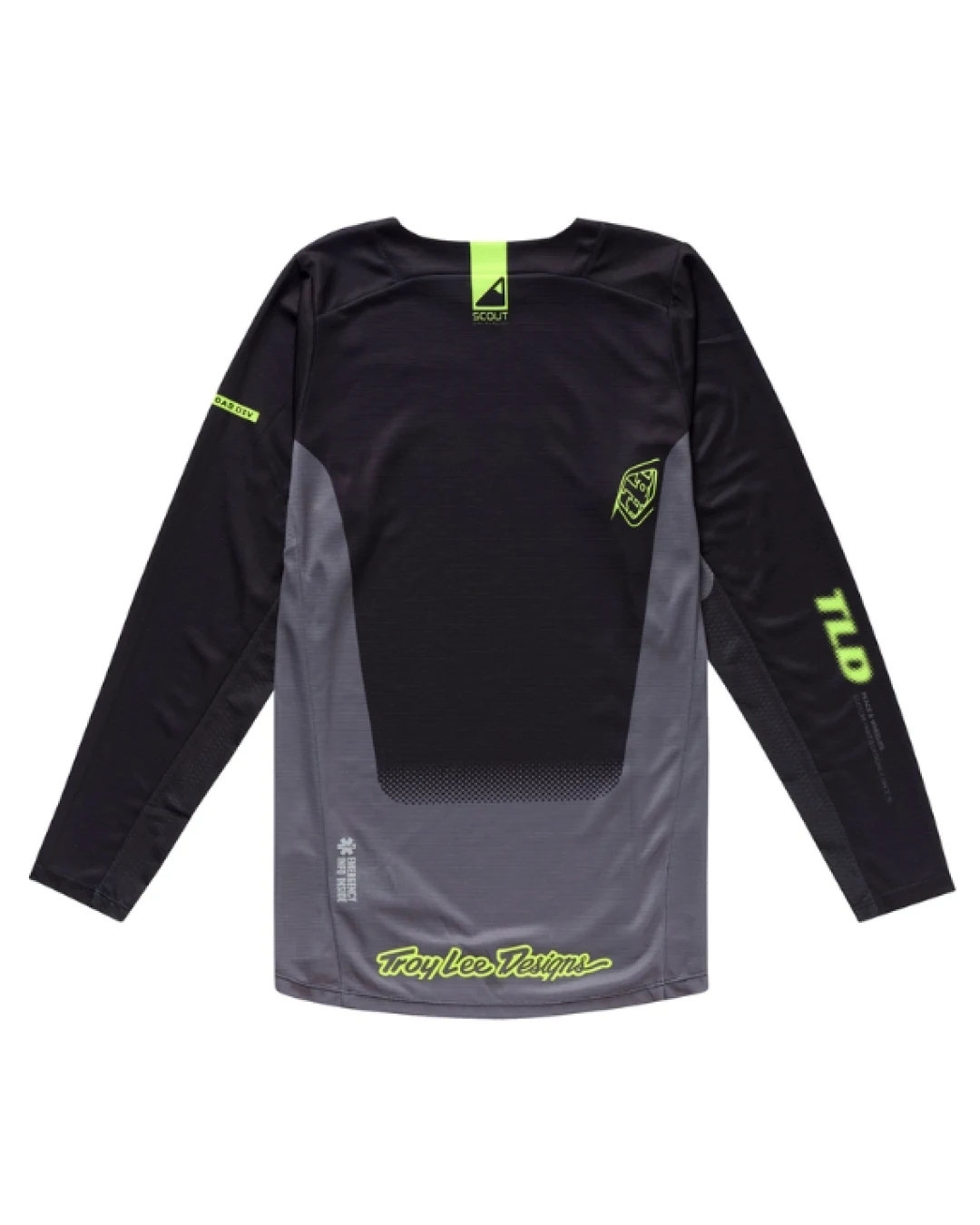 Mотокрос джърси TROY LEE DESIGNS Scout GP Pro Fade Out Jersey - Black