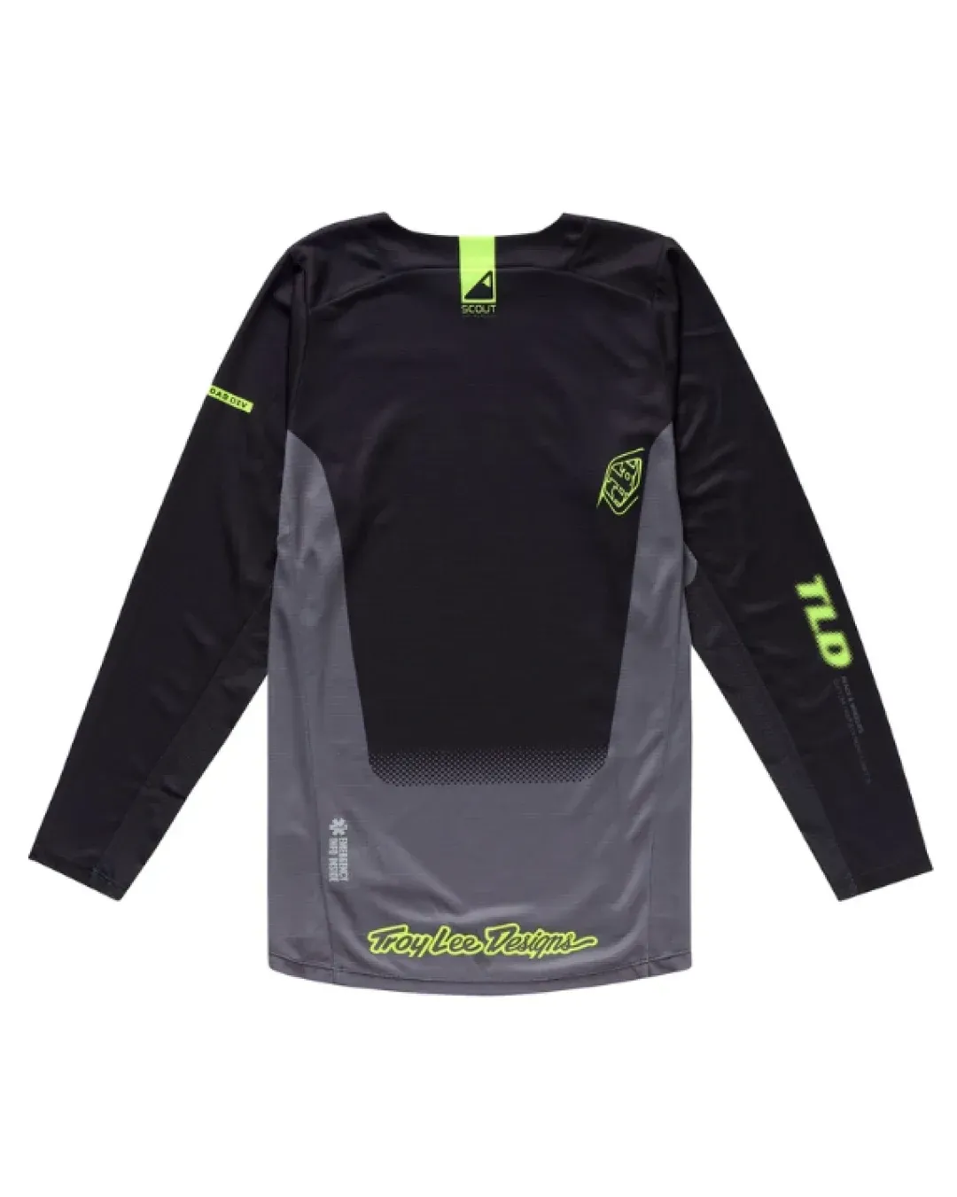 Mотокрос джърси TROY LEE DESIGNS Scout GP Pro Fade Out Jersey - Black