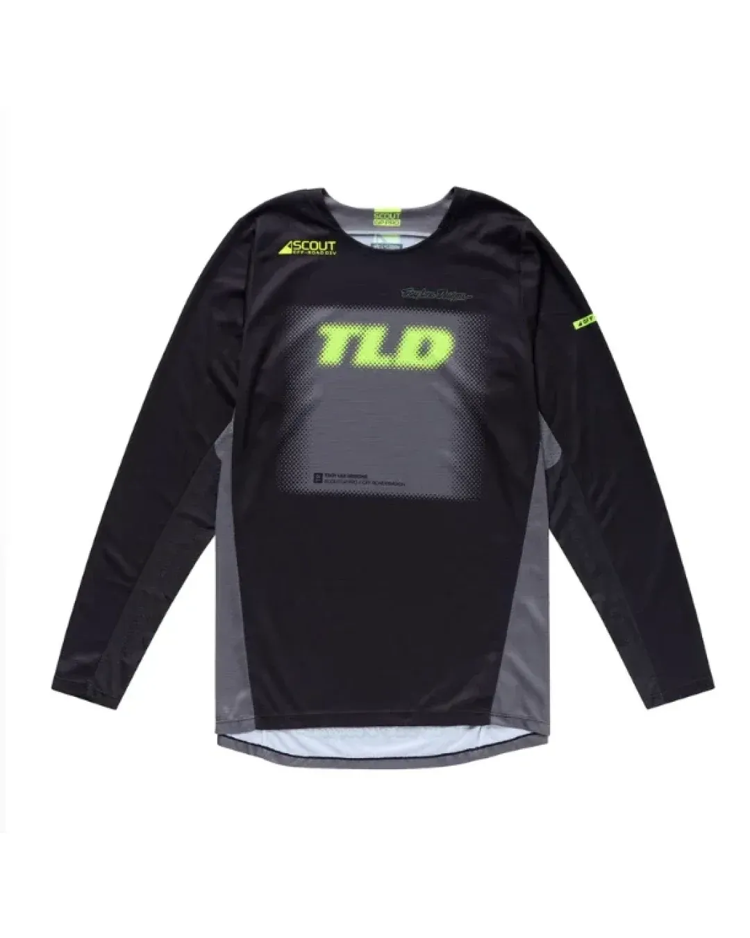 Mотокрос джърси TROY LEE DESIGNS Scout GP Pro Fade Out Jersey - Black