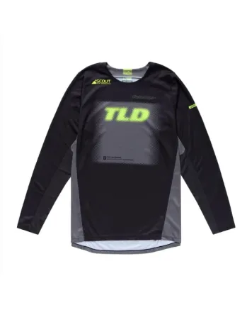 Mотокрос джърси TROY LEE DESIGNS Scout GP Pro Fade Out Jersey - Black