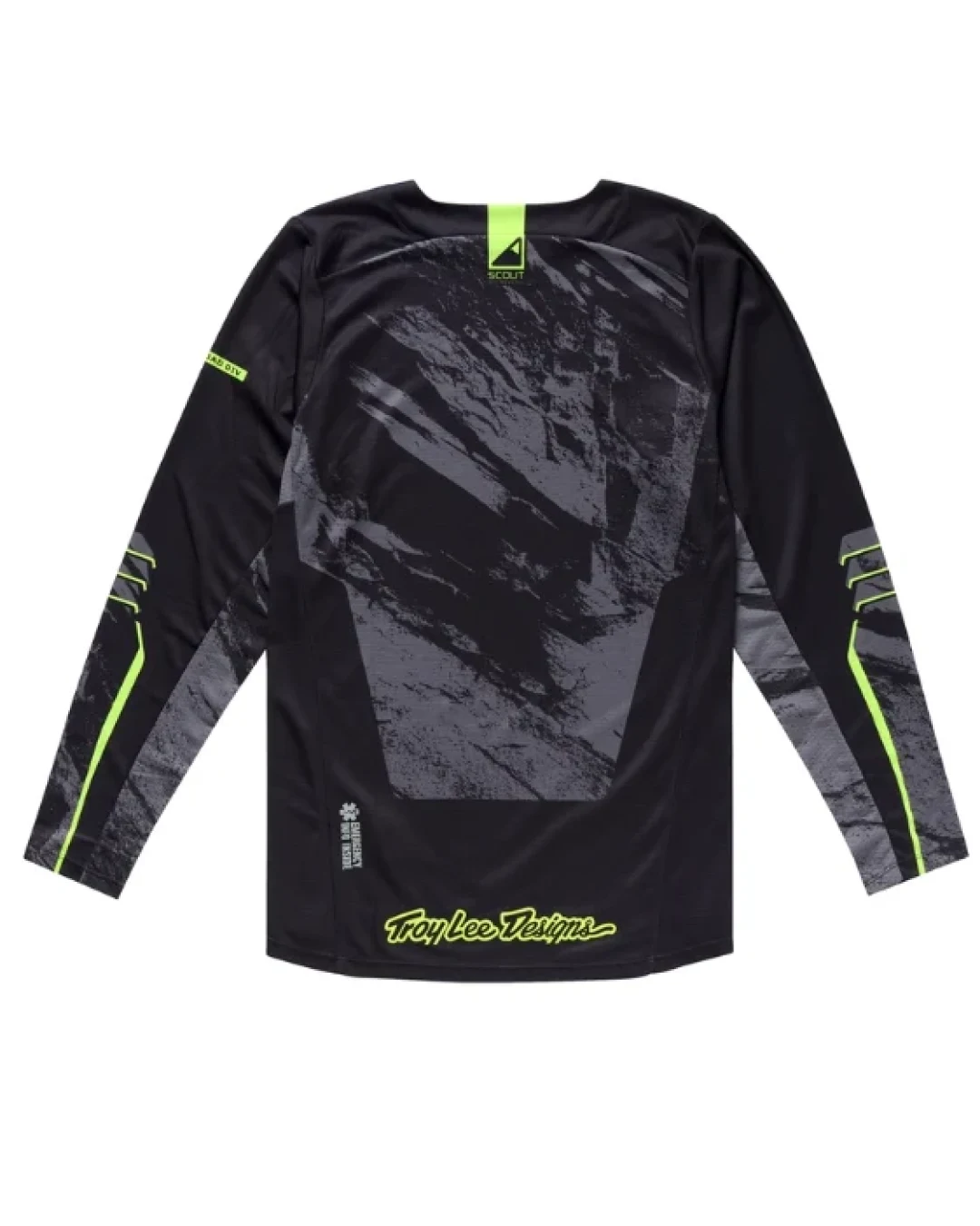 Mотокрос джърси TROY LEE DESIGNS Scout GP Pro Slab Jersey - Black