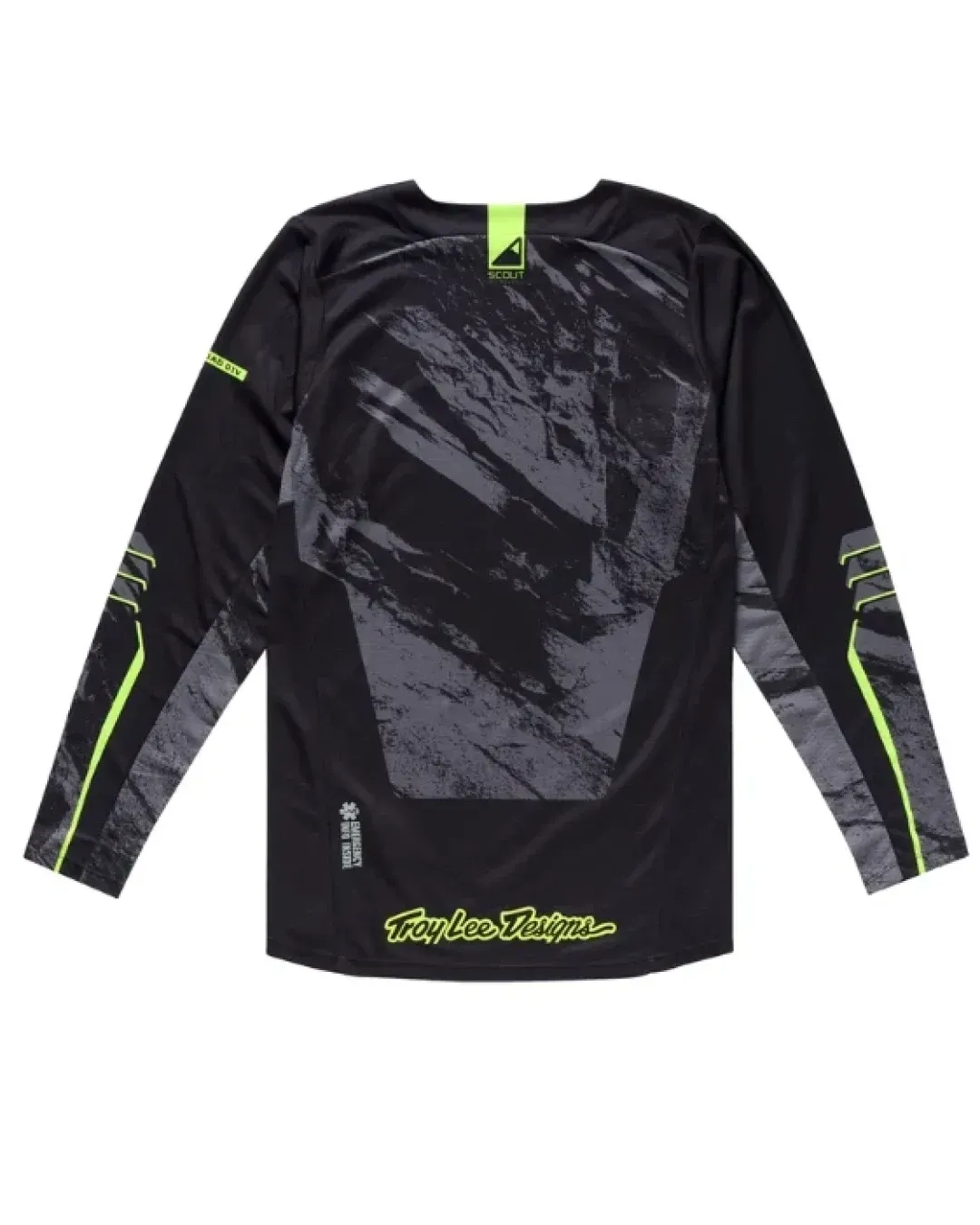Mотокрос джърси TROY LEE DESIGNS Scout GP Pro Slab Jersey - Black