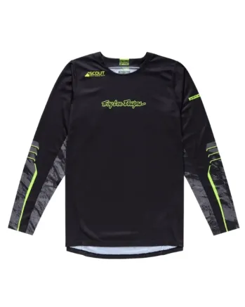 Mотокрос джърси TROY LEE DESIGNS Scout GP Pro Slab Jersey - Black