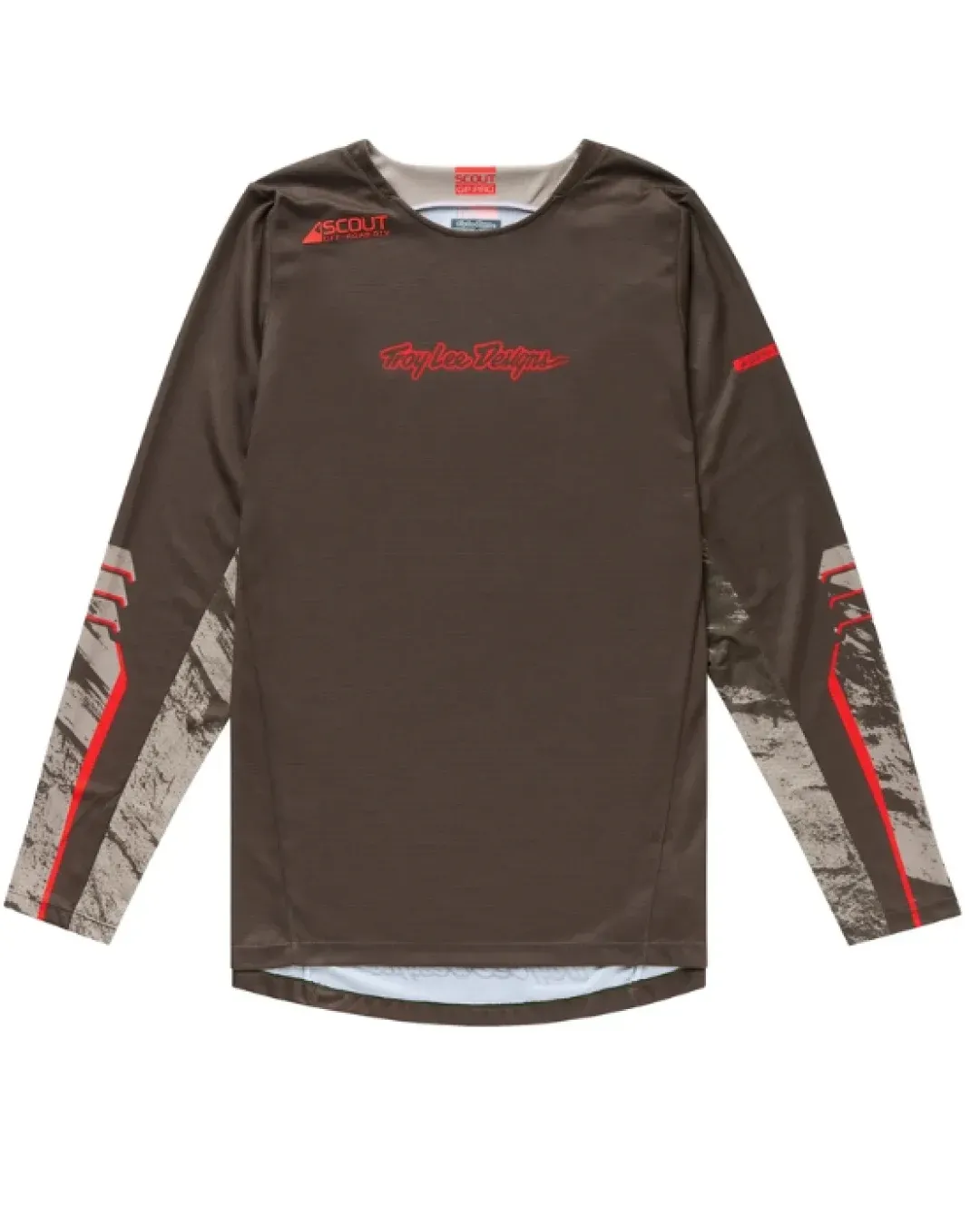 Mотокрос джърси TROY LEE DESIGNS Scout GP Pro Slab Jersey - Timber