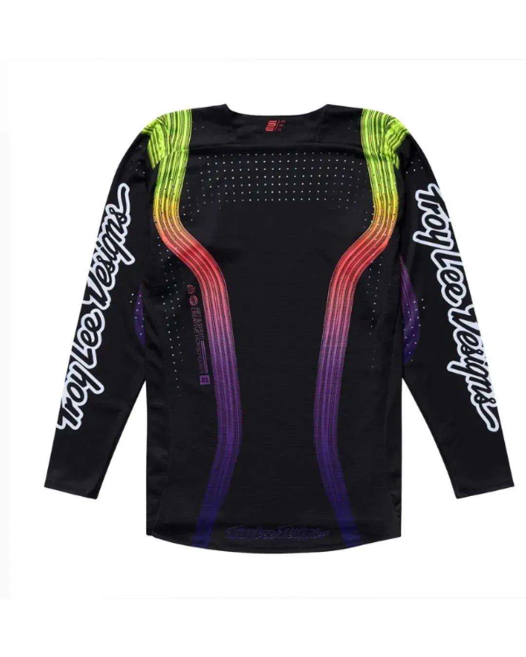 Mотокрос джърси TROY LEE DESIGNS SE PRO Stripes Jersey - Black/Multi
