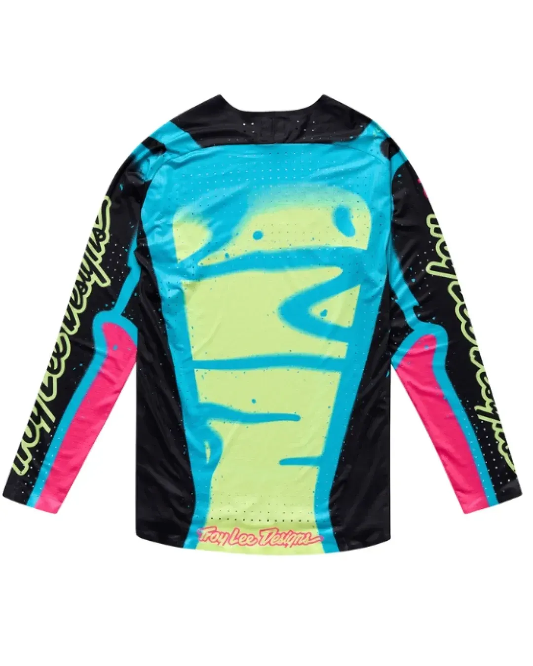 Mотокрос джърси TROY LEE DESIGNS SSE Ultra Membrane Jersey - Black/Yellow
