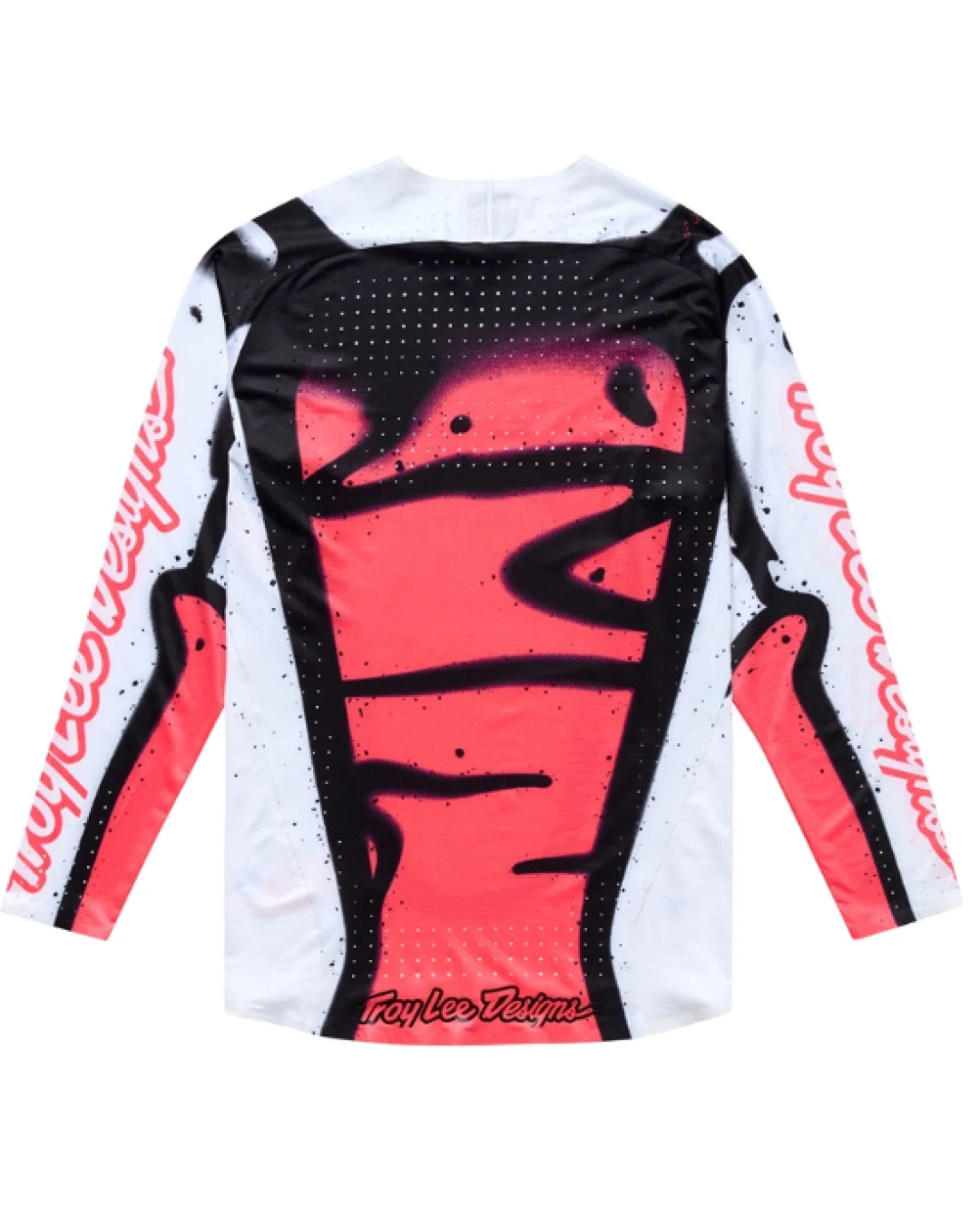 Mотокрос джърси TROY LEE DESIGNS SSE Ultra Membrane Jersey - White/Infra Red