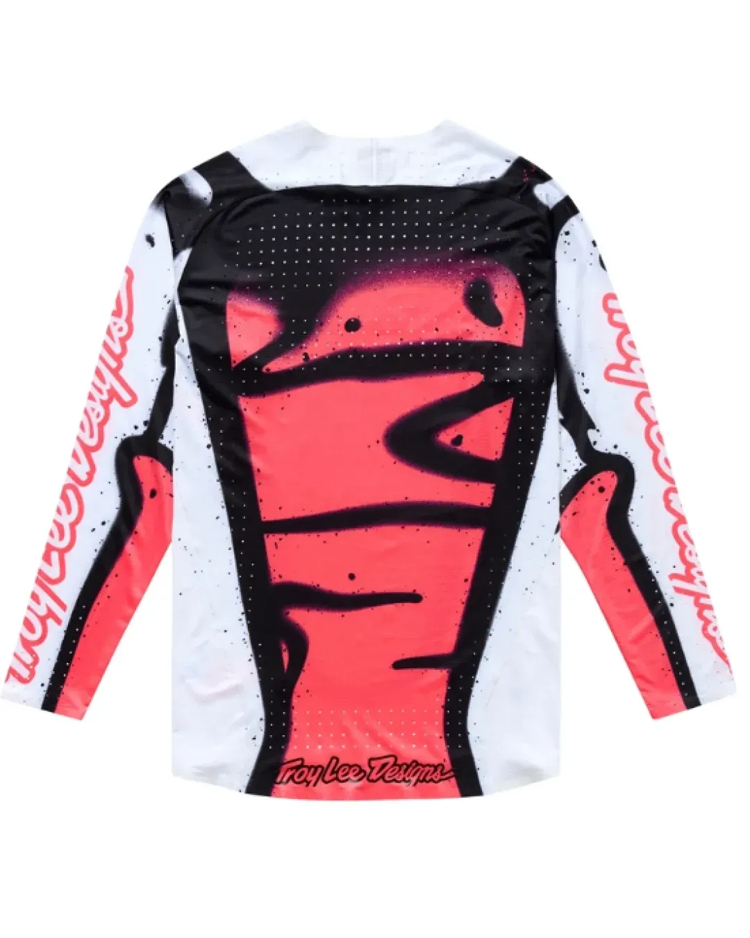 Mотокрос джърси TROY LEE DESIGNS SSE Ultra Membrane Jersey - White/Infra Red