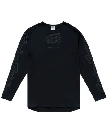 Mотокрос джърси TROY LEE DESIGNS SSE Ultra Mono Jersey - Black