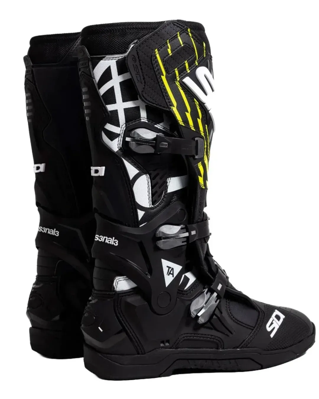Мотокрос/ендуро ботуши SIDI CROSSAIR The Arsenale Black Neon