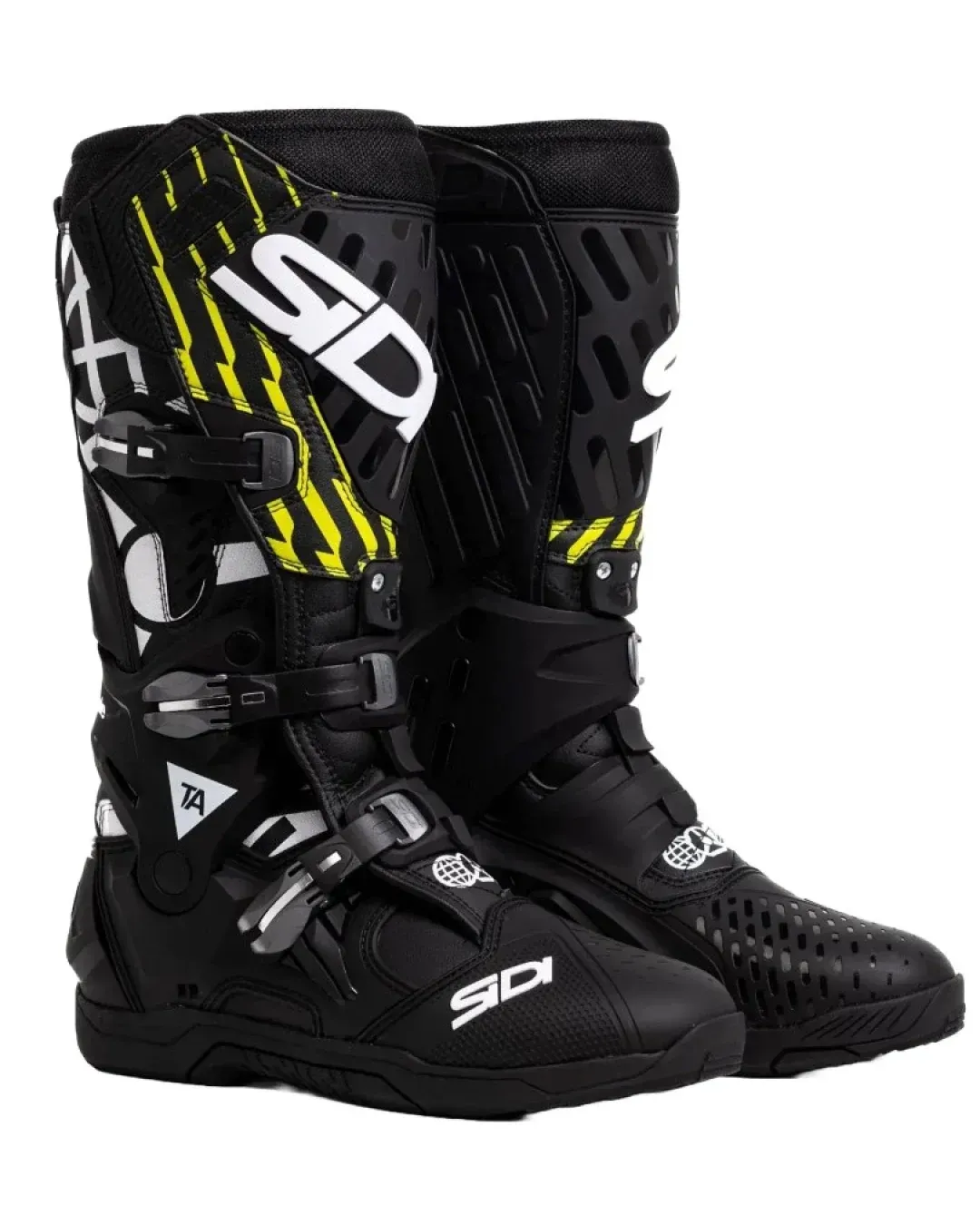 Мотокрос/ендуро ботуши SIDI CROSSAIR The Arsenale Black Neon
