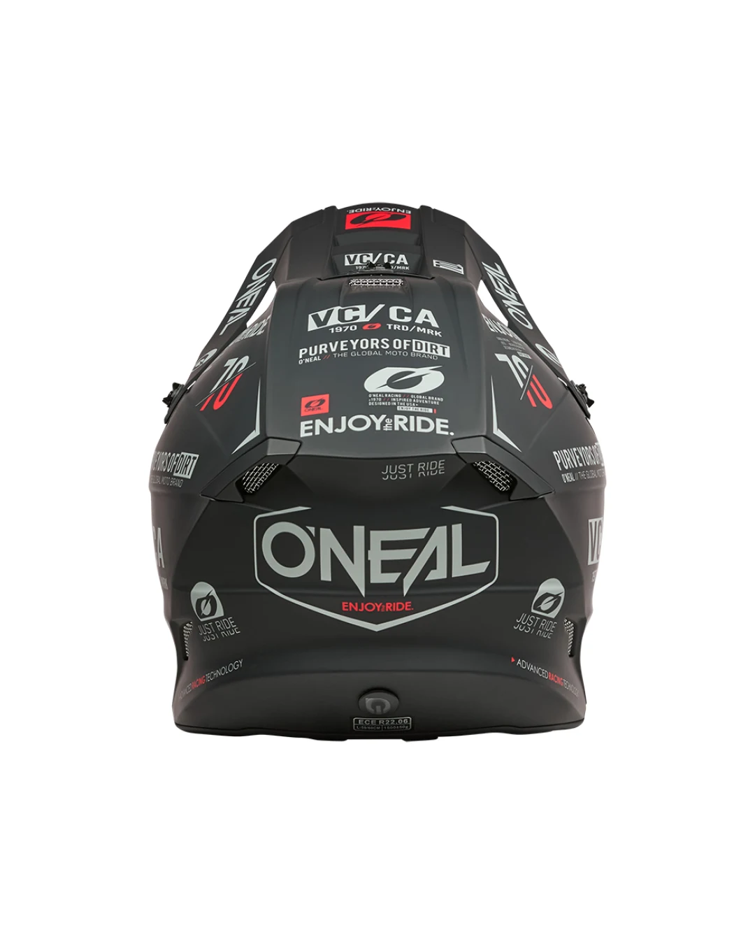 Мотокрос каска 5SERIES POLYACRYLITE BRAND BLACK/GRAY V.26