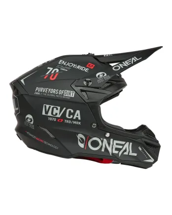 Мотокрос каска 5SERIES POLYACRYLITE BRAND BLACK/GRAY V.26