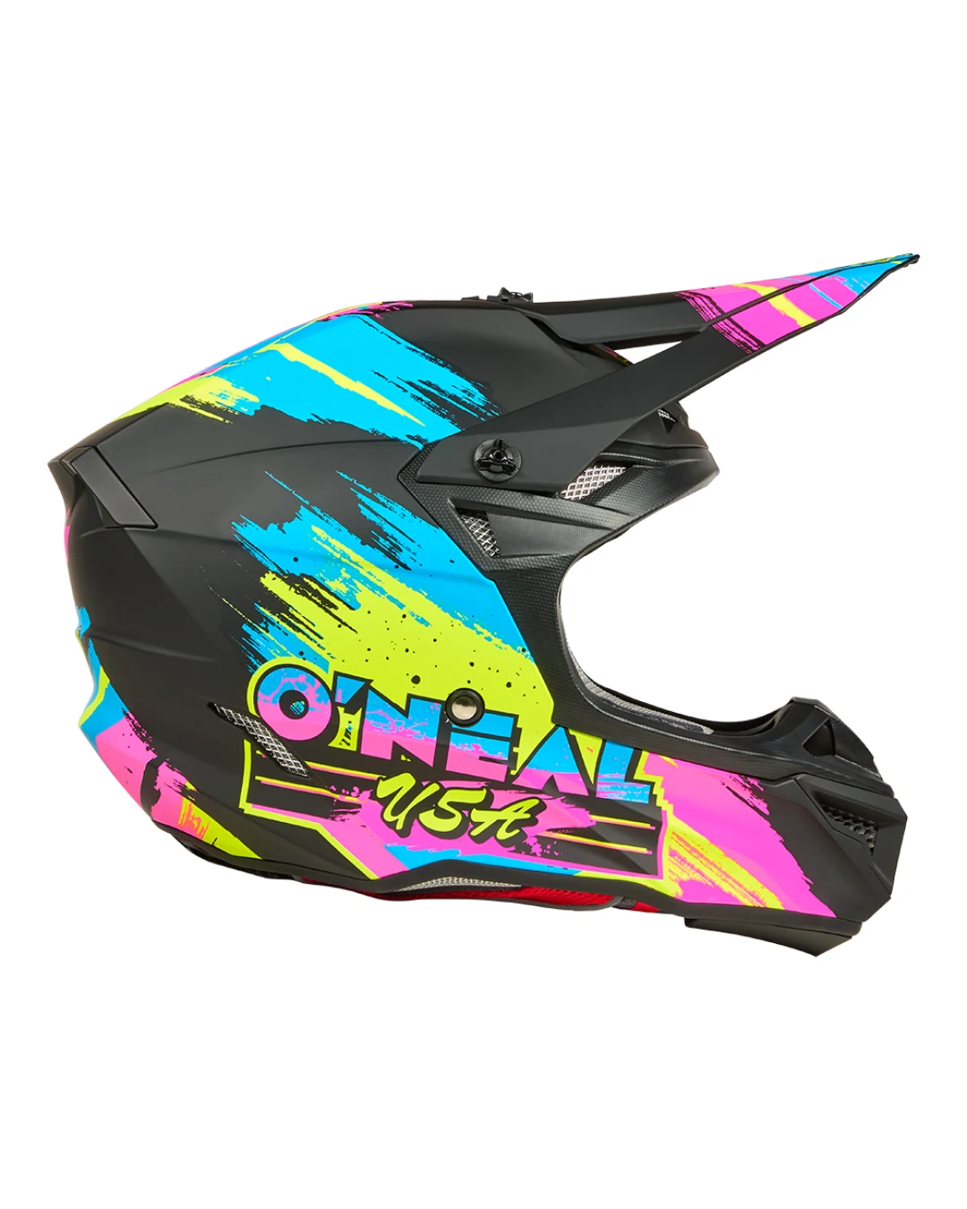 Мотокрос каска 5SERIES POLYACRYLITE RESEDA BLACK/NEON V.26