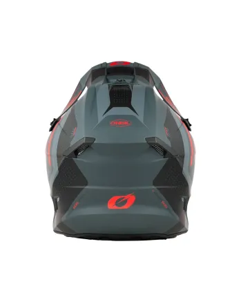 Мотокрос каска 5SERIES POLYACRYLITE SPIKE GRAY/RED V.25