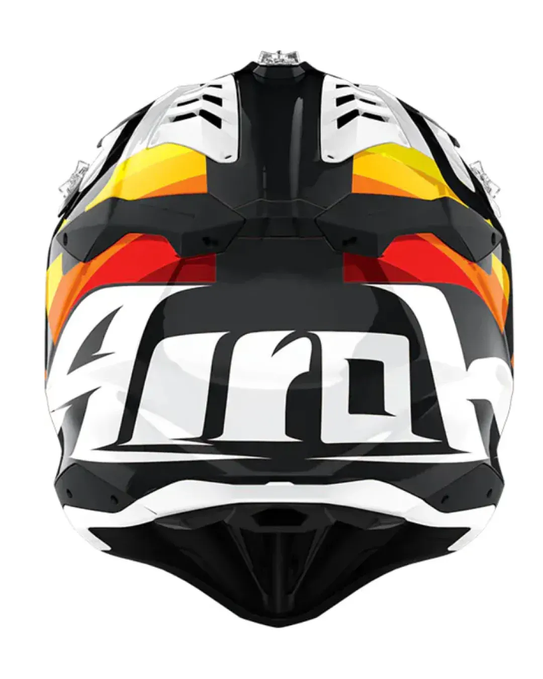 Мотокрос каска AIROH AVIATOR 3 RAINBOW/WHITE GLOSS